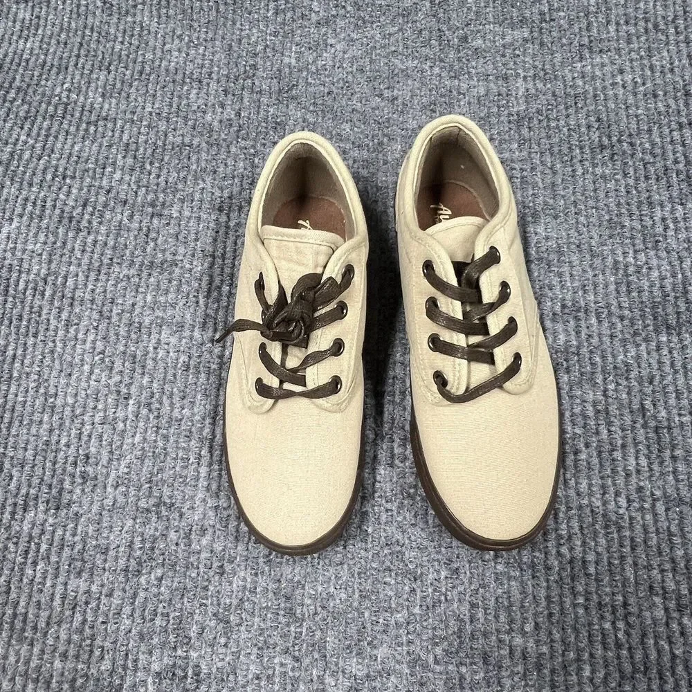 Austin Trading‎ Co Parker Shoes Boys Size 4 Tan Lace Up Dressy Church Casual NEW
